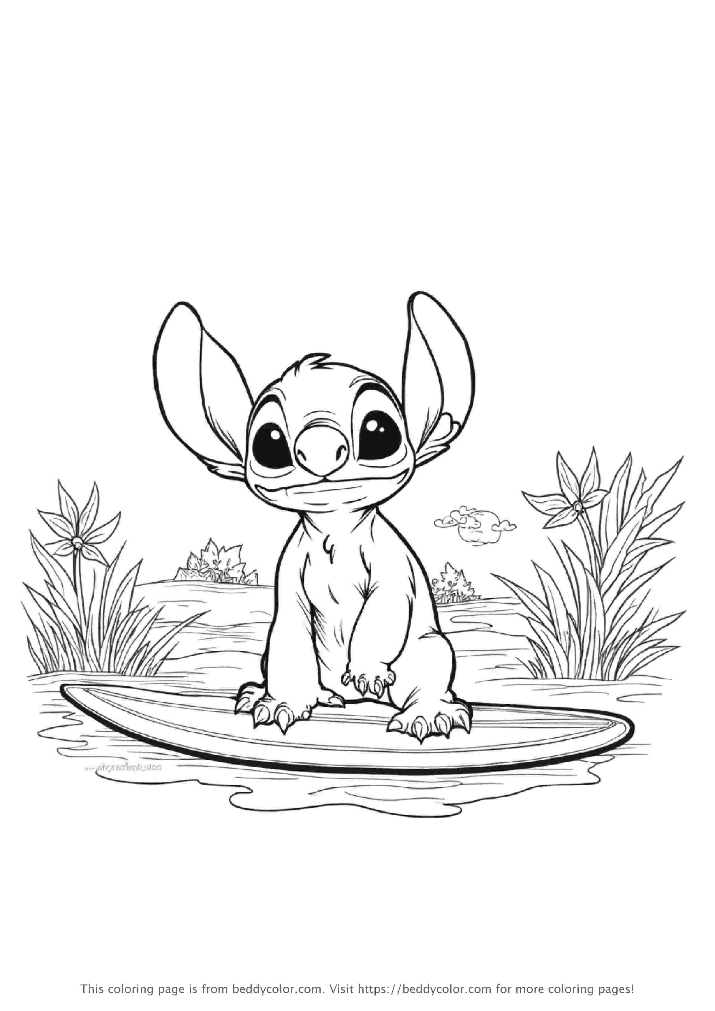 Stitch with a Surfboard