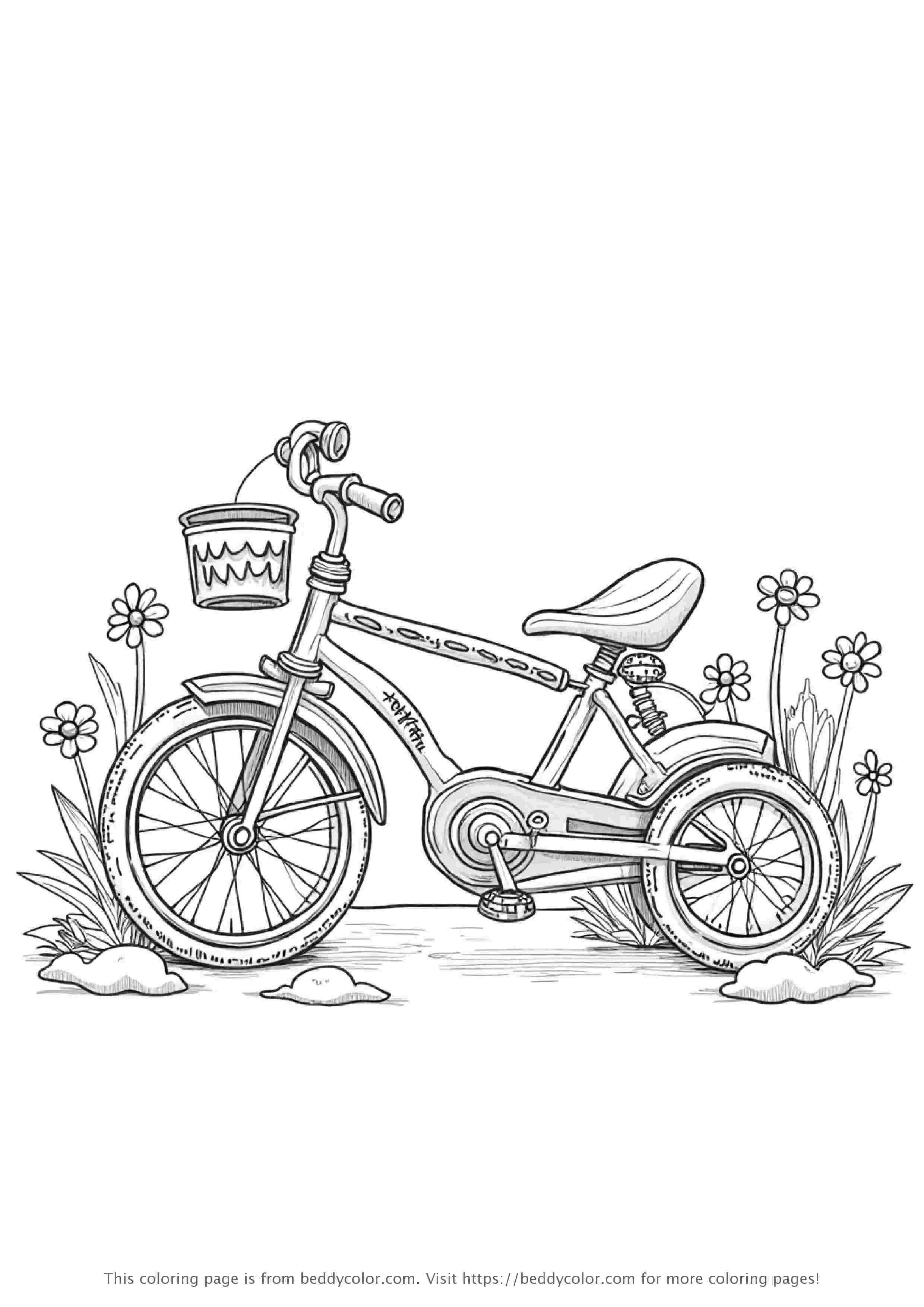 Tricycle with Airplane Decorations