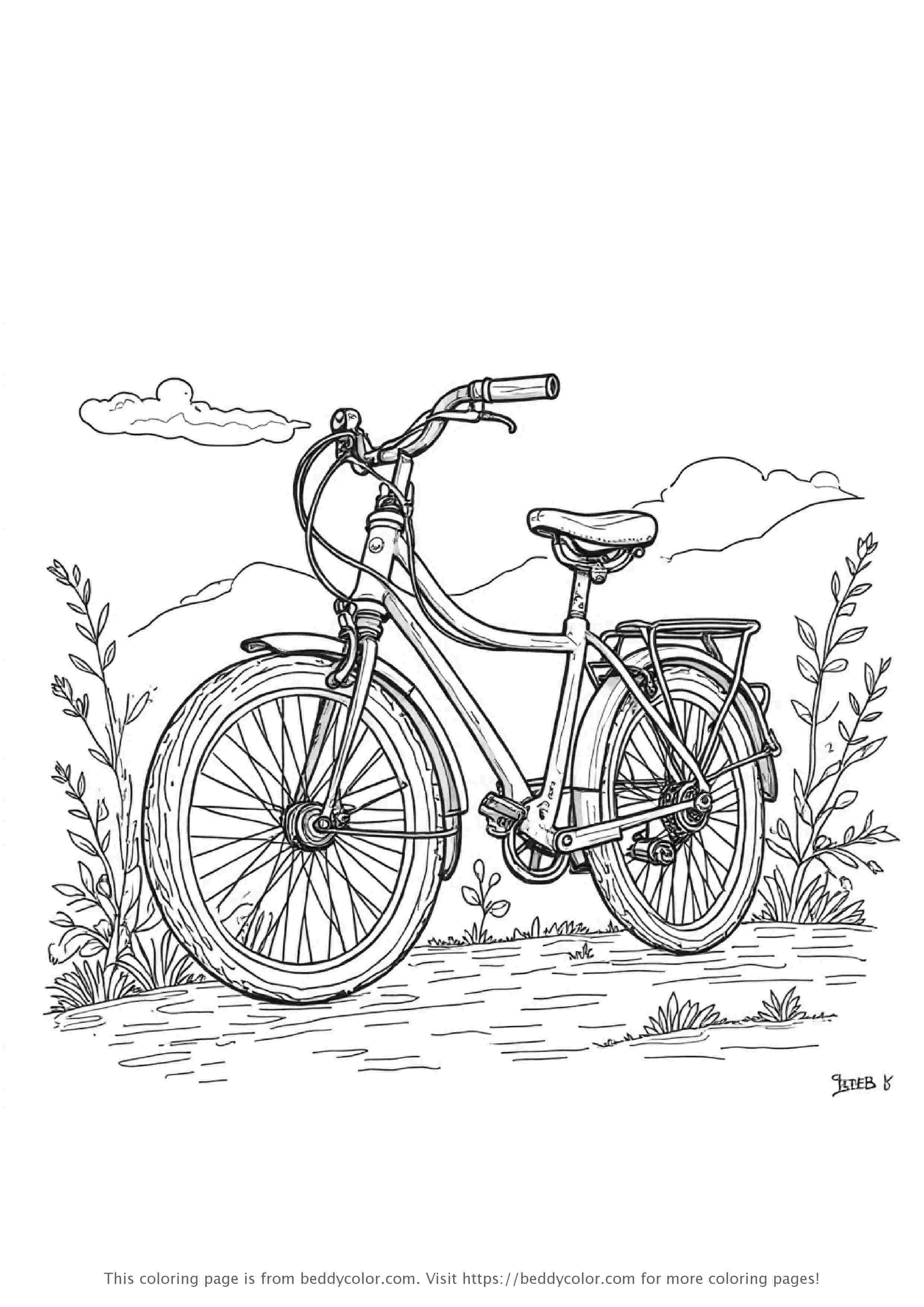 Road Bike Near Vintage Airplane