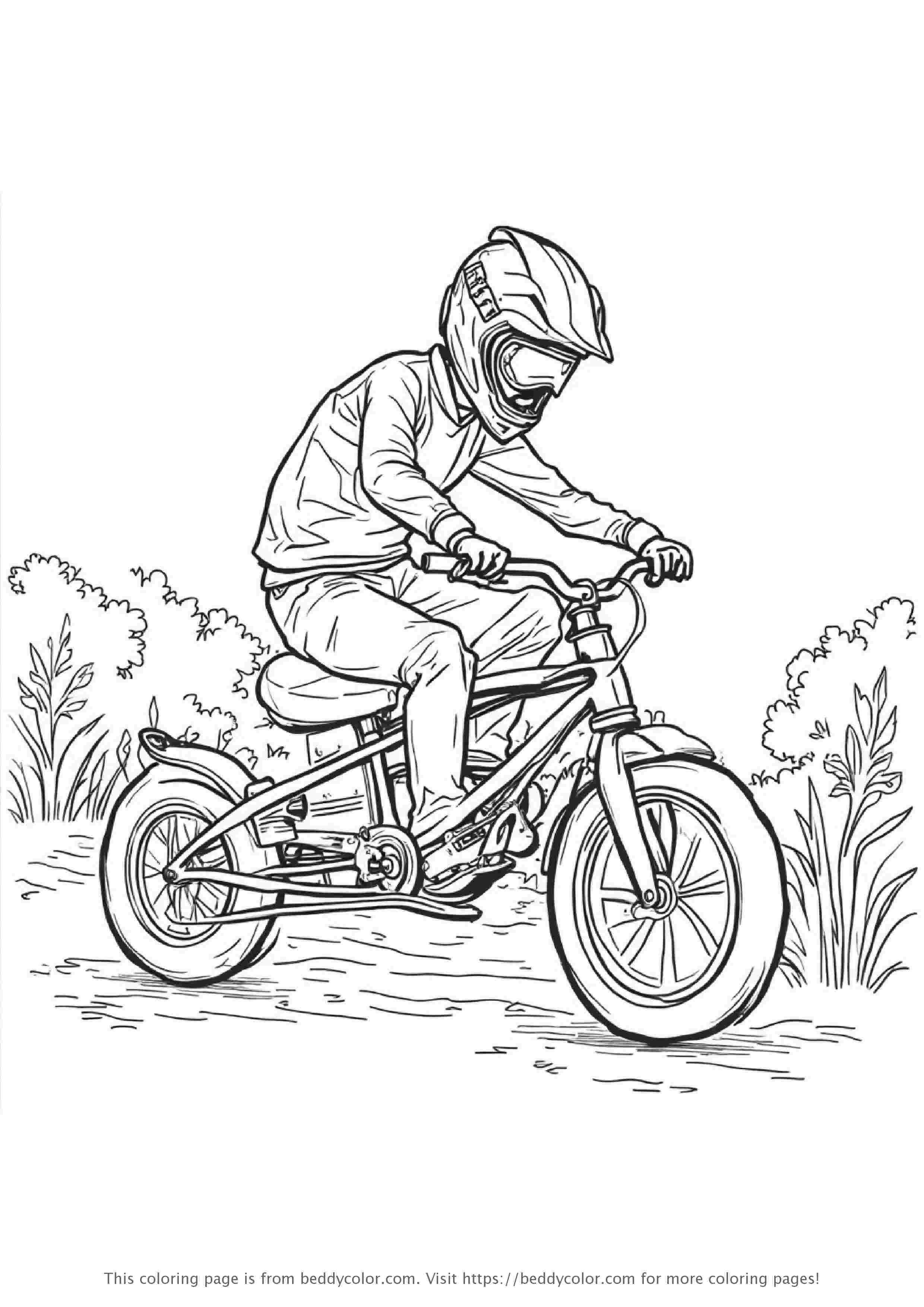 Tricycle Racing Downhill