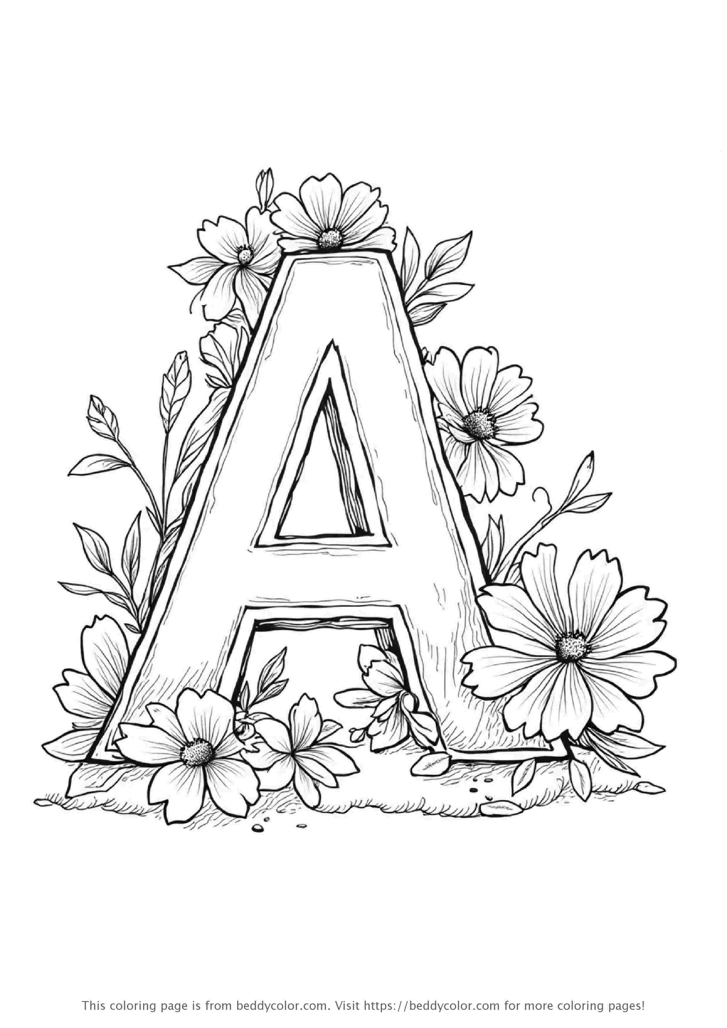 Alphabet Letters A B C