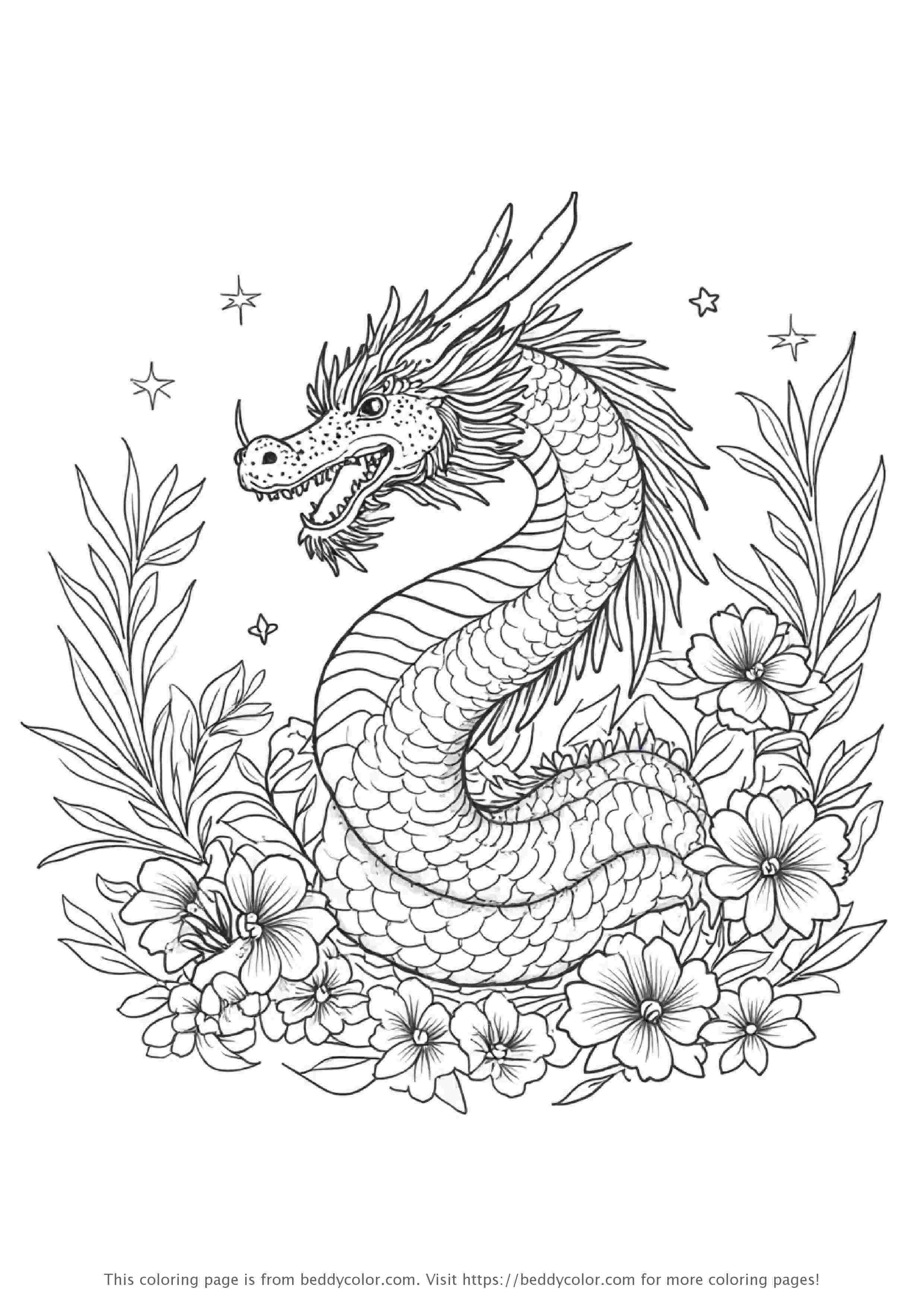 Dragon Scale and Wave Pattern