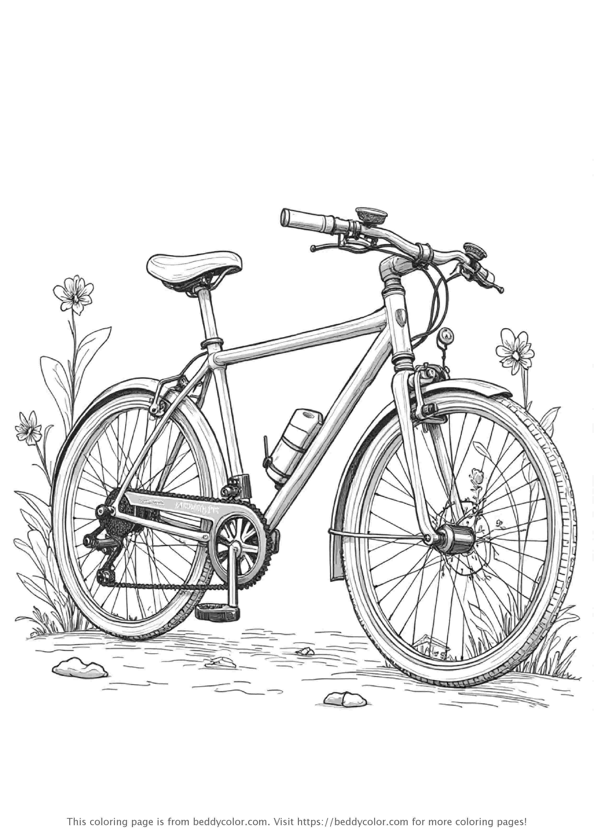 带地图和指南针的公路自行车