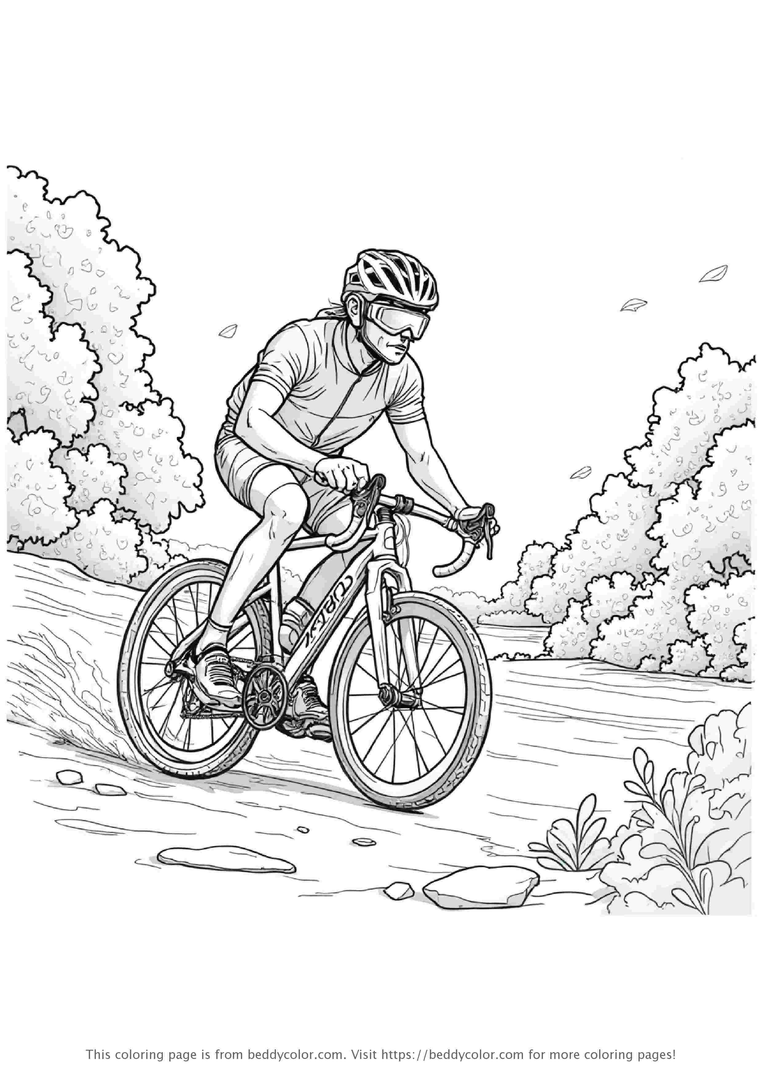 Road Bike Racing on Street