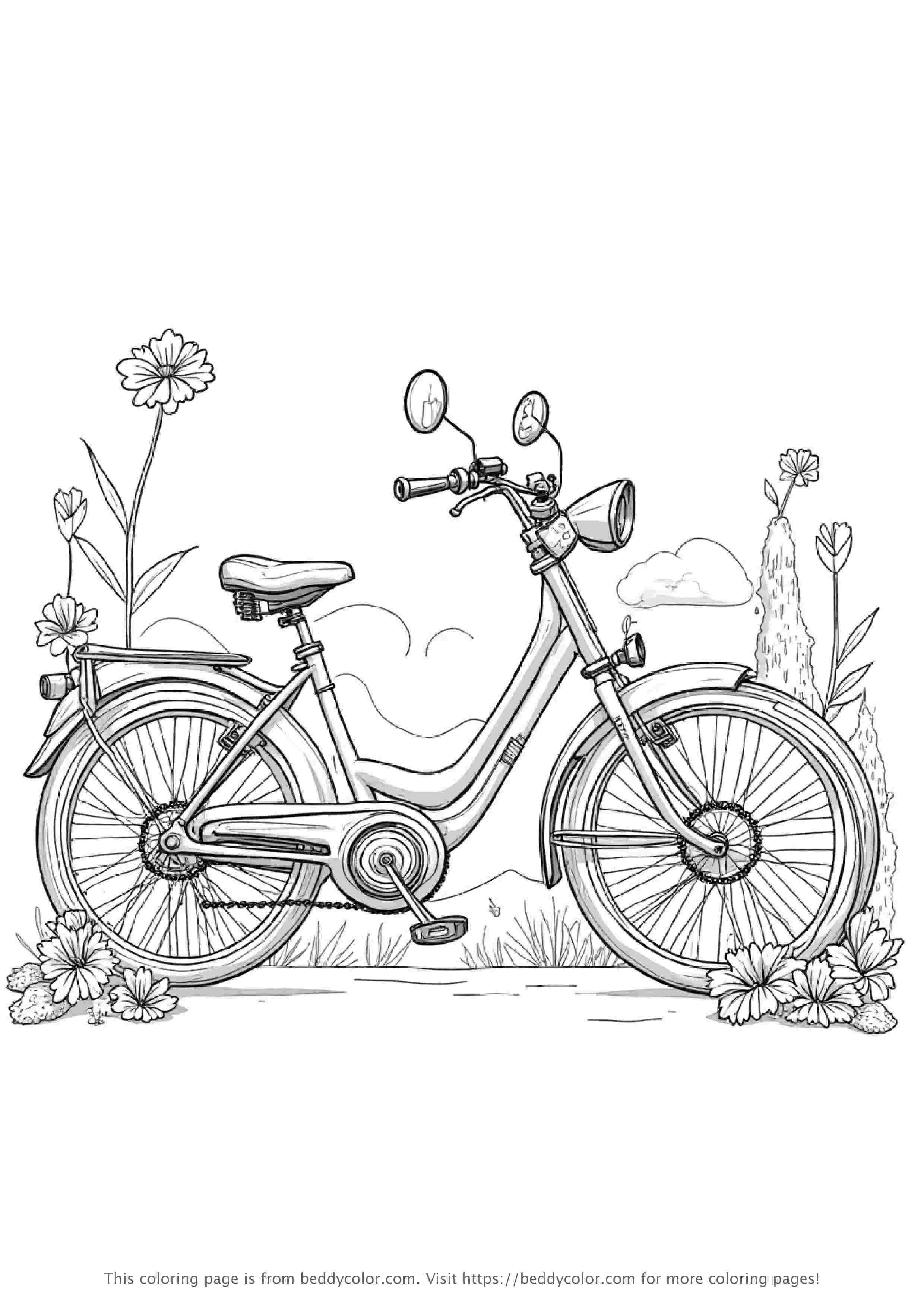 Road Bike and Delivery Vehicles