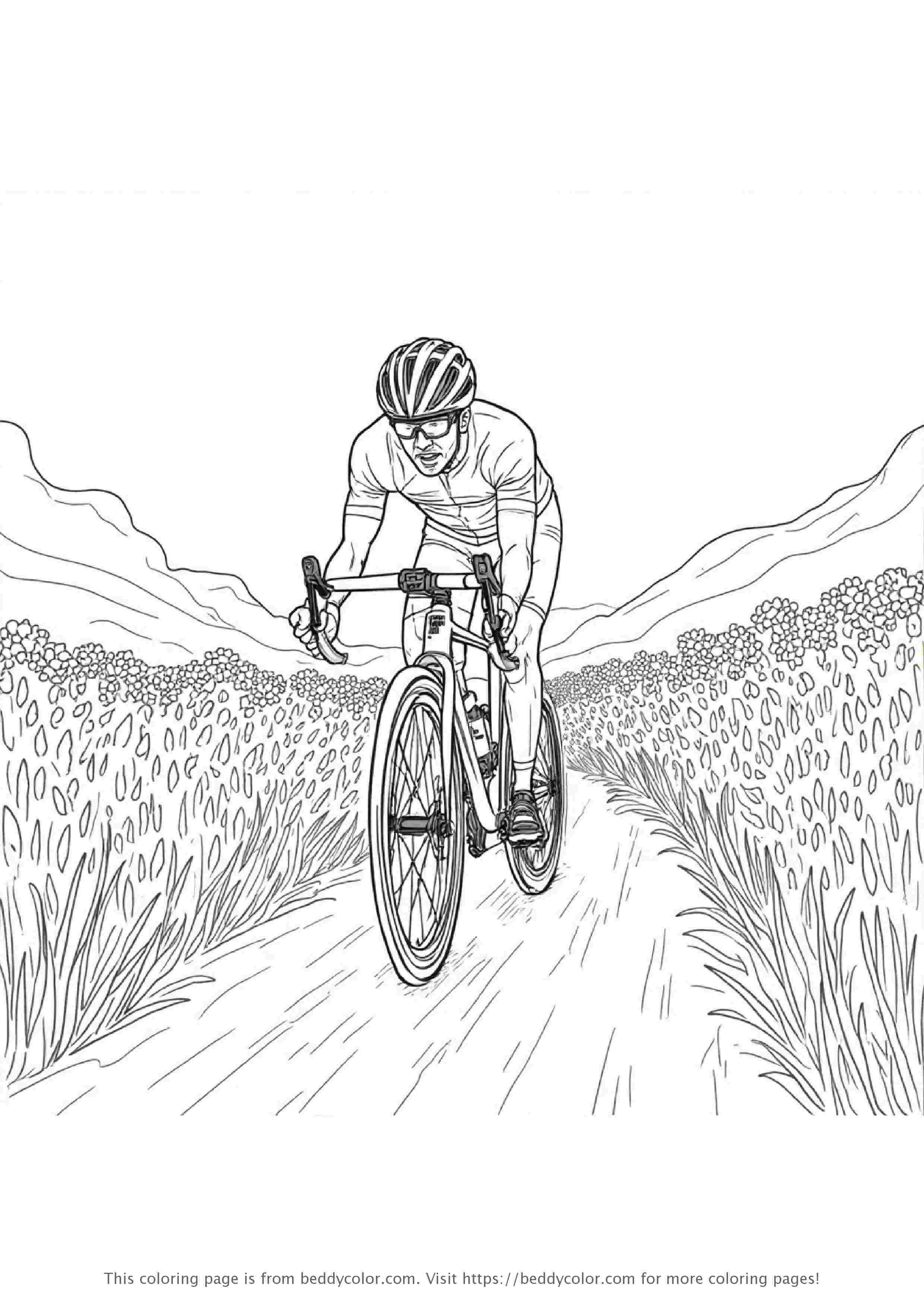 公路自行车冲刺终点